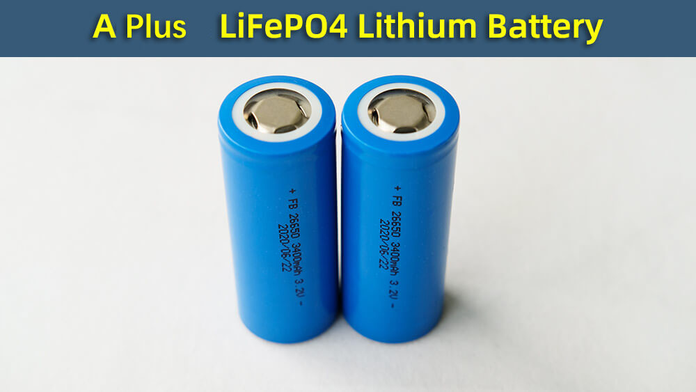 A+ LiFePO4 Lithium Battery